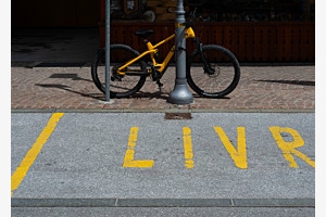 the yellow bicycle 