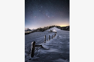 Orion über dem Schallenberg Orion über dem Schallenberg