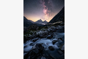 Milky Way & Sustenpass Milky Way & Sustenpass