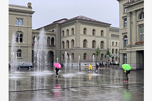 Bern im Regen - hat auch seinen Charme