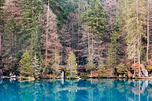 Herbstlicher Blausee
