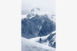 Clouds come and go, the mountain remains 