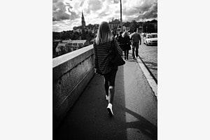 Walk of bridge