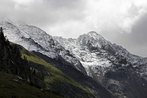 Erster Schneefall
