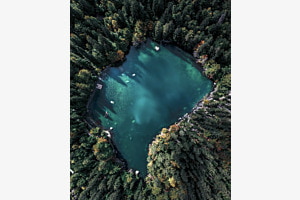Lake from above 