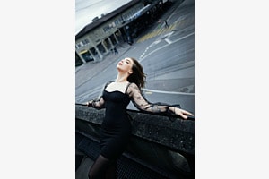 Photos on the balcony