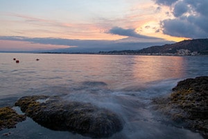 Abendstimmung am Meer 
