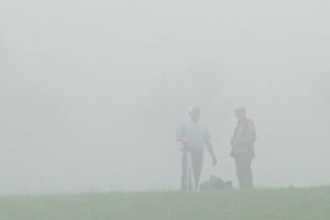 Gespräch im Nebel
