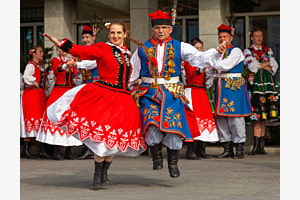 Polnische Folkloregruppe Lasowiacy in der Schweiz