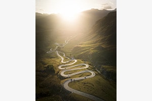 Abendsonne auf dem Julierpass