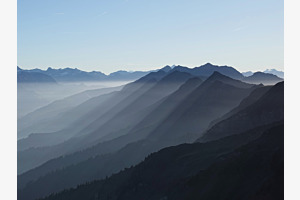 Abendstimmung auf dem Niesen