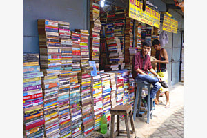 Buchhändler in Calcutta