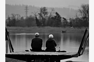 Pause : Klingnauer Stausee
