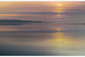 Sonnenuntergang am Neuenburgersee