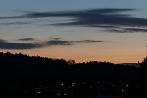 ultimi raggi del sole