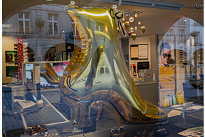 Schaufensterspiegelung