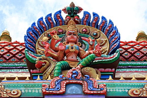 Tamilischer Hindutempel in Saint-Pierre, La Réunion Tamilischer Hindutempel in Saint-Pierre, La Réunion
