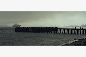 Morgen am Dock