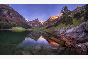 Morgenrot am Seealpsee