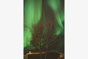 Polarlichter auf Film Polarlichter auf Film