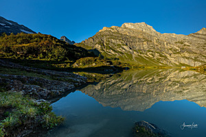 Sonnenaufgang über dem Trübsee