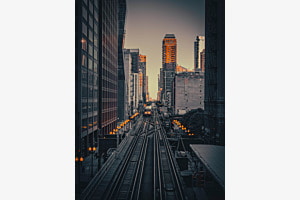 Sunset-Train Sunset-Train