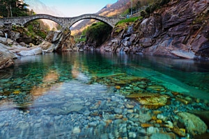 Verzasca Brücke