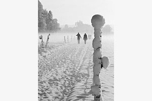 Spaziergang in den Nebel