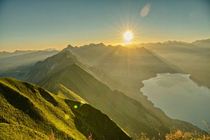Sonnenaufgang am Augstmatthorn Sonnenaufgang am Augstmatthorn