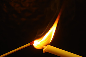 Und das het e Flamme gäh
