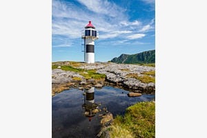 Leuchtturm auf Vesterålen