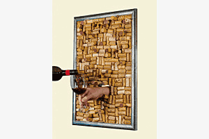 Wein-Korken-Kunst
