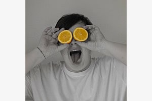 Zitronen Augen