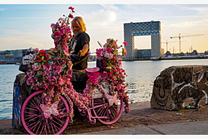 Flowerbikeman Amsterdam
