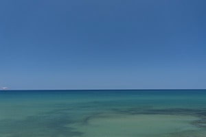 Mittagszeit in der Bucht von Almiros auf Kreta