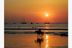 Abendritt in Tamarindo