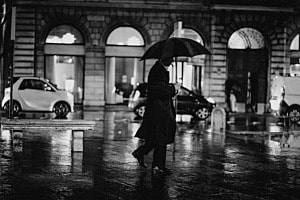 Regenspaziergang
