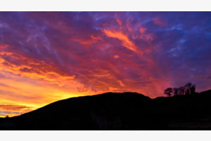 farbiger Himmel