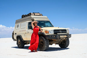 Exploring the Uyuni Salt Flats