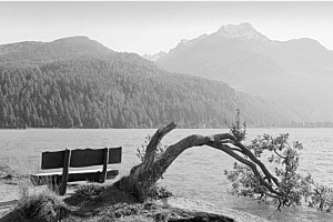 am Silsersee