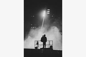 Im Lichtstrahl der Show