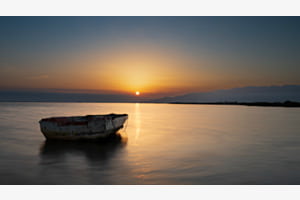 Ebrodelta, Sonnenaufgang