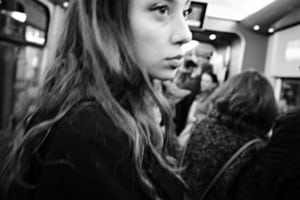 Girl on the Tram