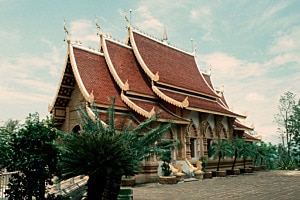Tempelanlage in Chiang Mai, Thailand