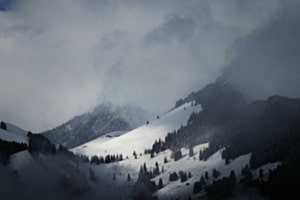 Kleine Alp im Nebel
