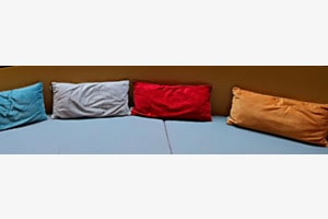 Bunte Kissen