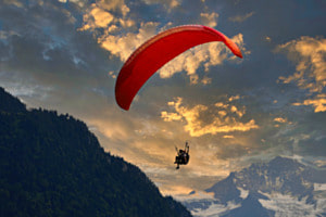 Gleitschirmfliegen