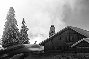 After ride chalet 