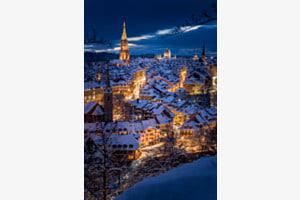 Winterzauber über Bern: Eine Stadt im Glanz der Lichter