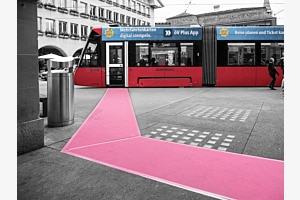 OpenDays 2024 - rosa TramEinstieg